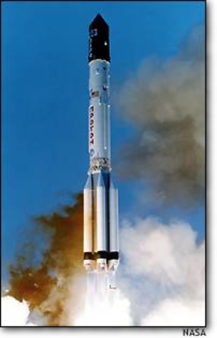 The first piece of the international space station is launched from Kazakhstan on Nov. 20, 1998. Months after the launch, Russian military officers said the mission came close to failure.