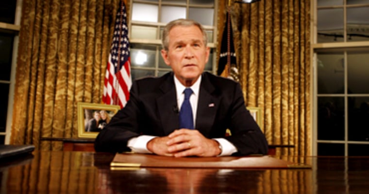 President Bush Addresses The Nation