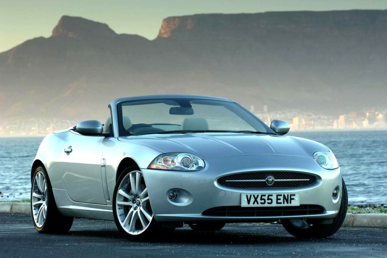 Jaguar XK Convertible — scenic drives with the wind in your hair.