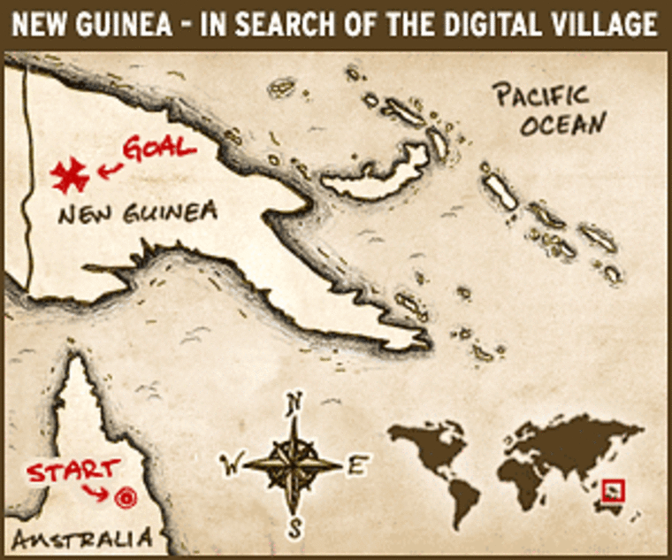 New Guinea - In Search of the Digital Village