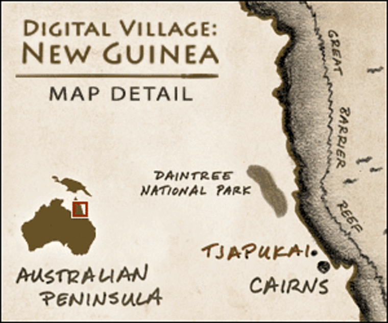 Digital Village: New Guinea - Map Detail