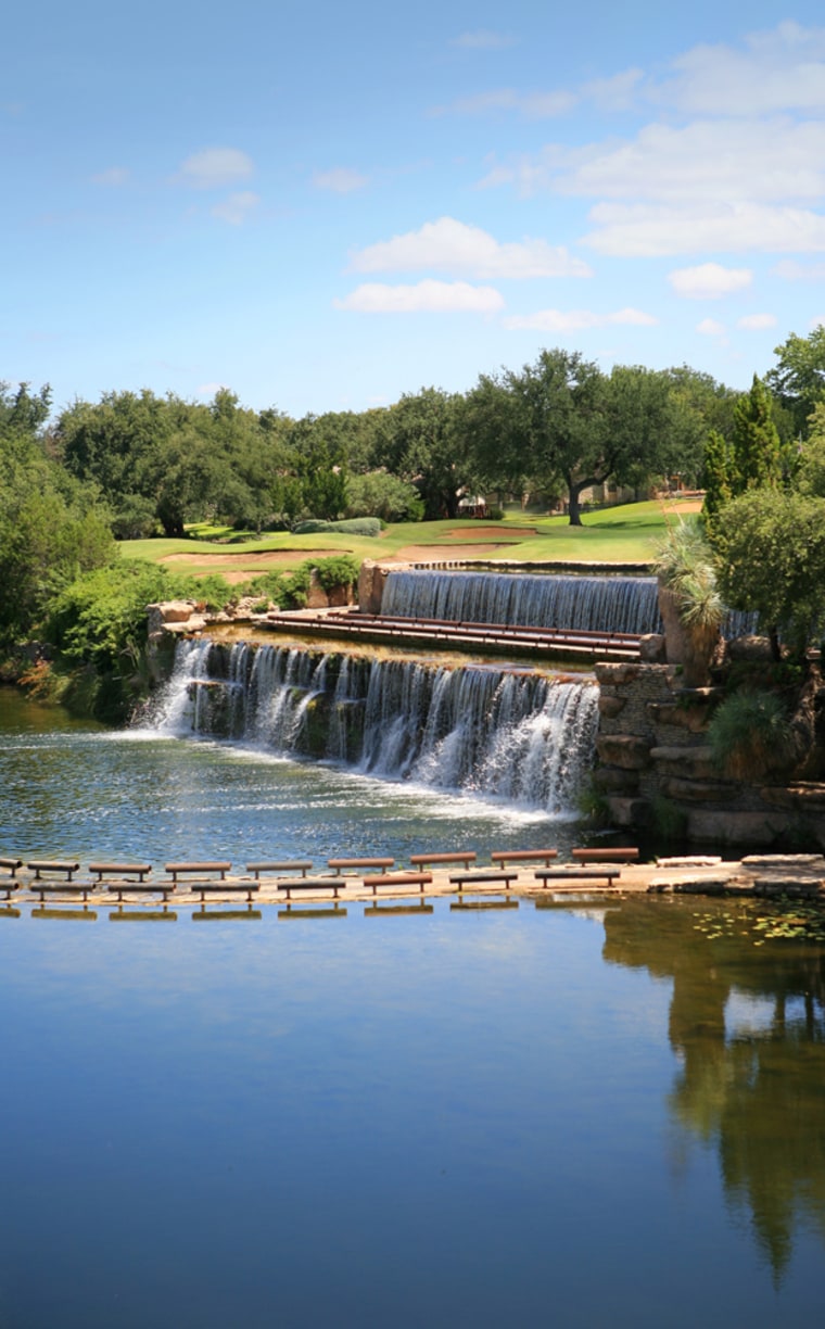 The Unlimited Golf Getaway at Horseshoe Bay Resort features accommodations, buffet breakfast daily, and unlimited tee times on any of the resort's three golf courses, as well as shared carts, driving range access, club cleaning and storage, and shuttle service to and from the greens.