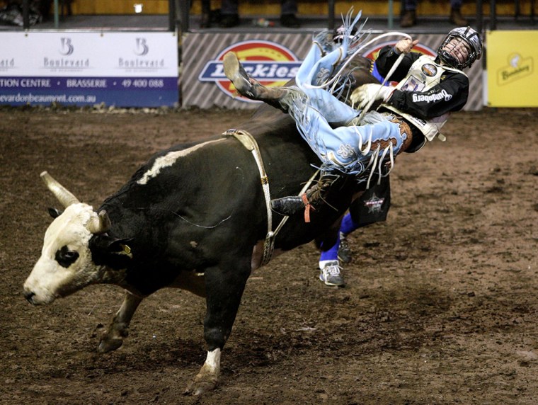 Image: Professional Bull Riders Troy Dunn International