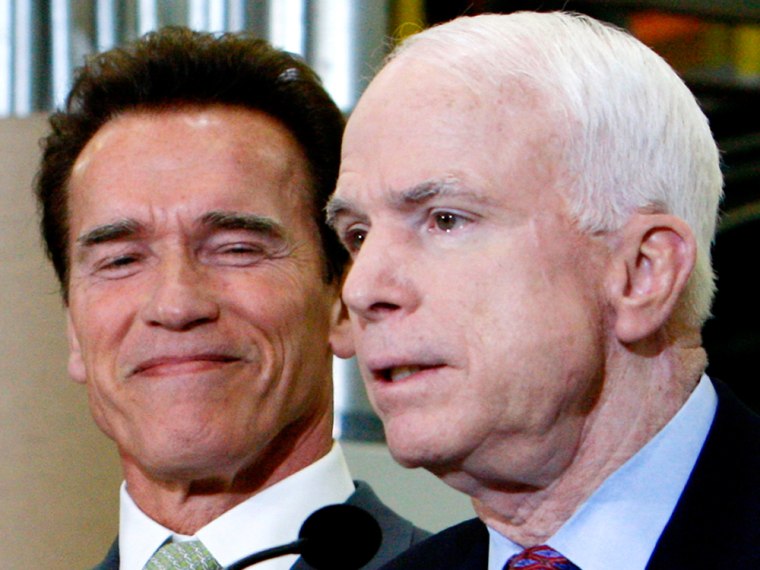 Image: John McCain, Arnold Schwarzenegger