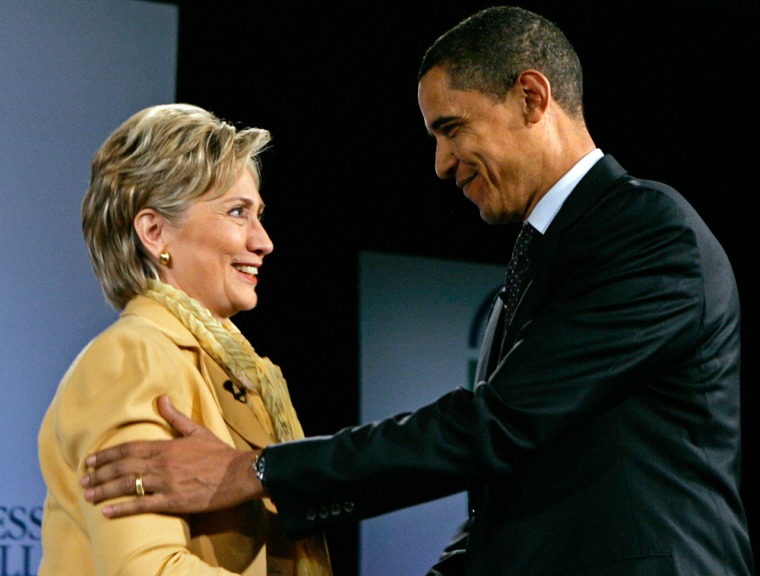 Hillary Rodham Clinton, Barack Obama