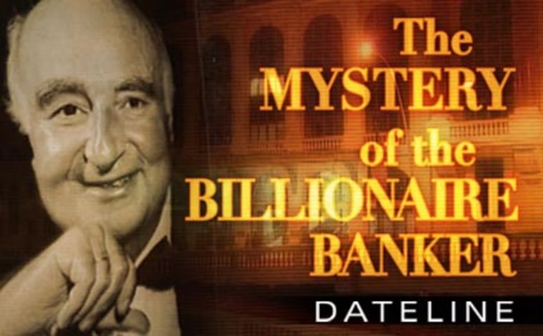 The Mystery of the Billionaire Banker