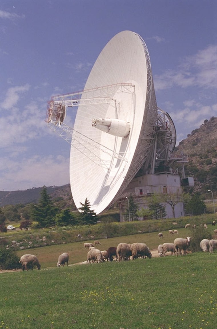 Image: DSS-63 antenna.