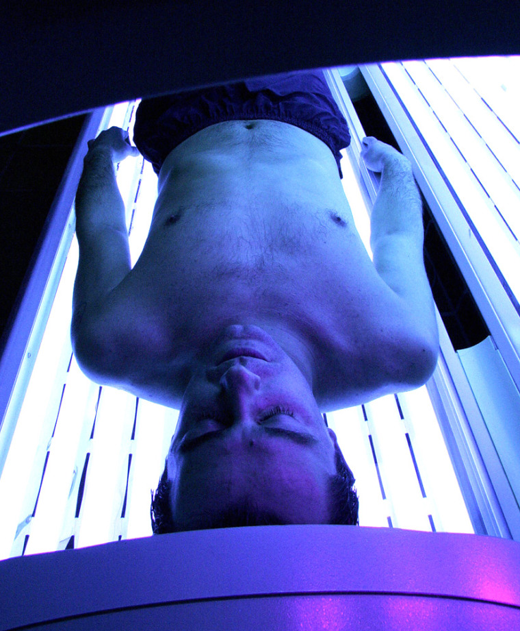 Image: tanning bed