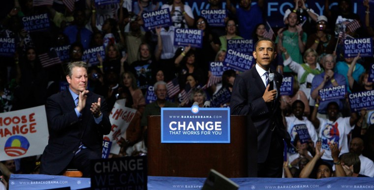 Image: Barack Obama, Al Gore