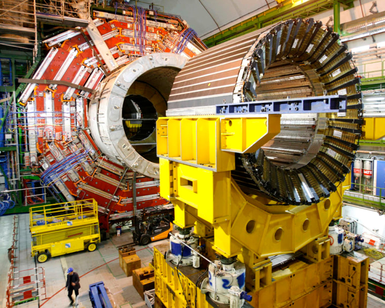 Image: The core magnet at CERN