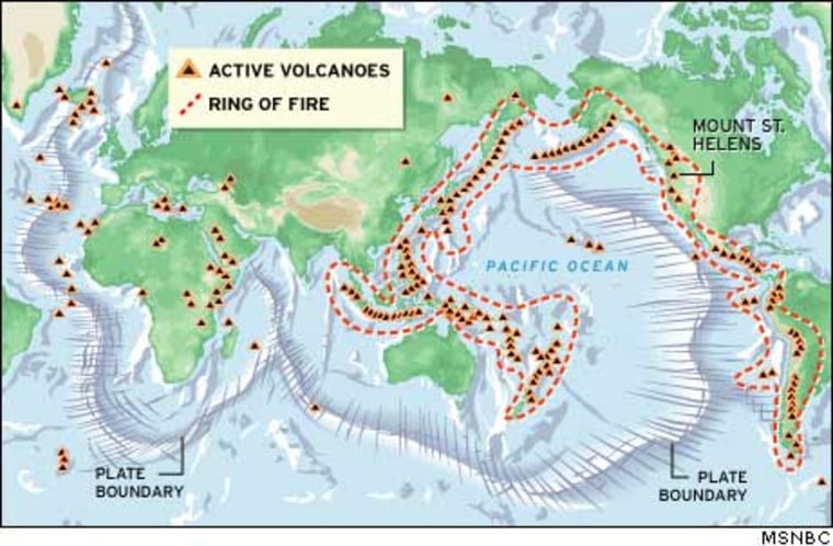 Pacific Ring Of Fire - WorldAtlas