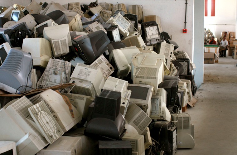 Image: Electronic waste in India