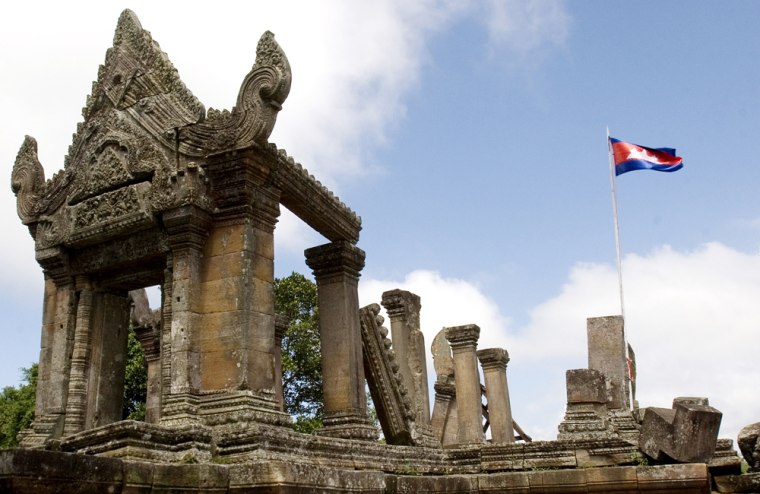 Image: Preah Vihear temple on the Cambodia-Thai border