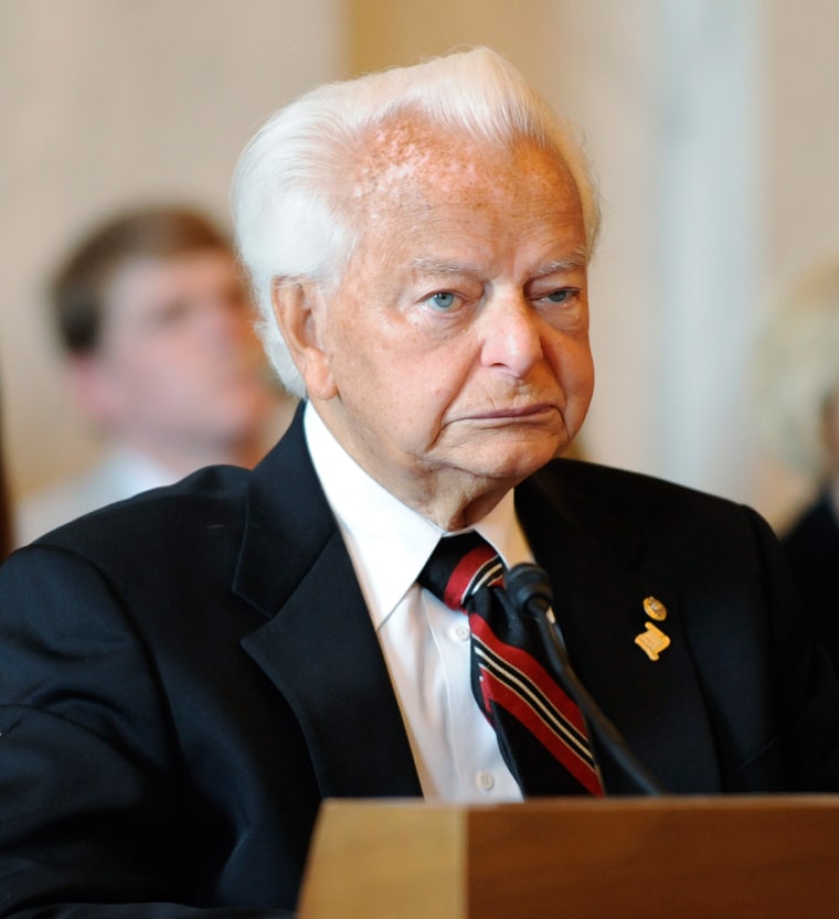 After illness, 91yearold Byrd returns to Senate