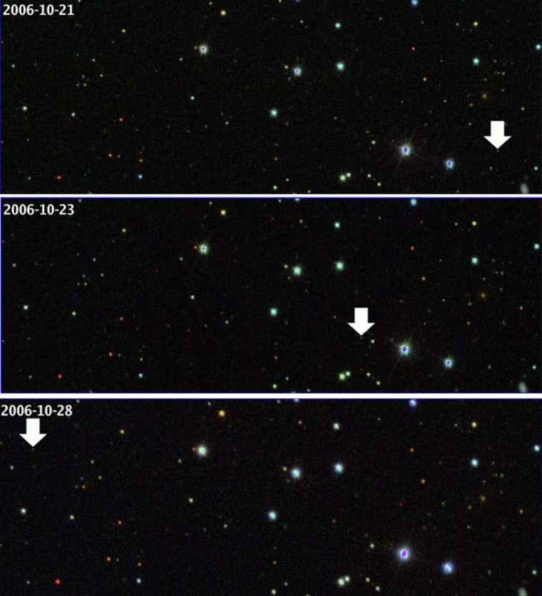 Image: comet-like object SQ372