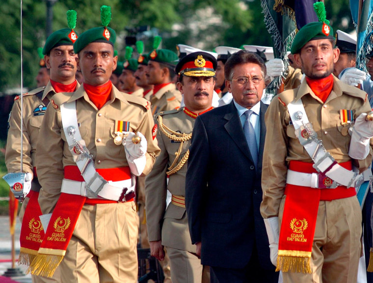 Image: Pakistan's President Musharraf