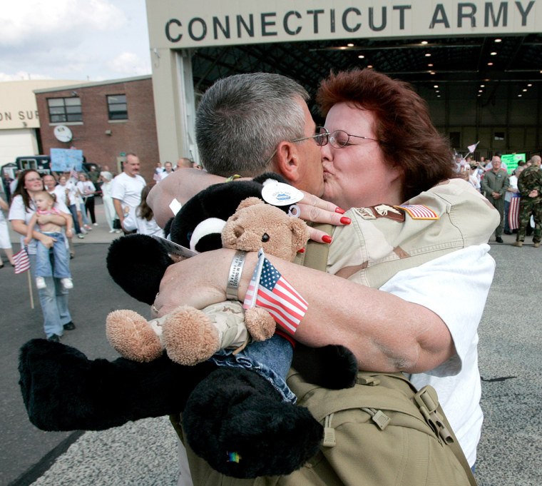 Image: National Guard homecoming