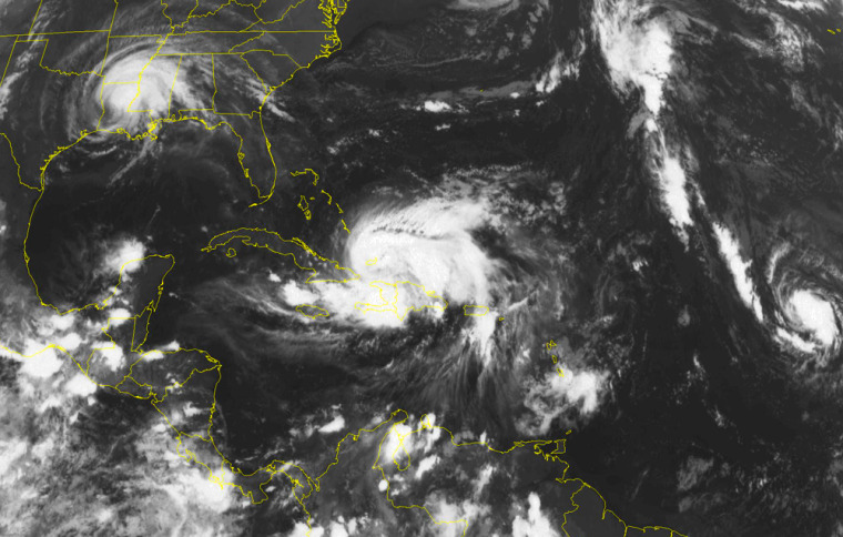 Image: Caribbean storms