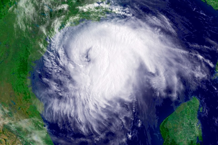 Image: Hurricane Ike approaches Texas in this satellite image
