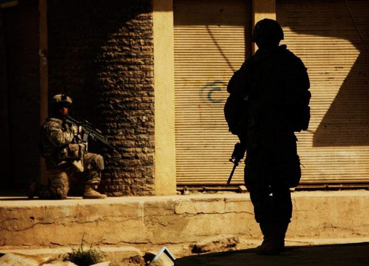 Image: U.S. Army soldiers in Baghdad