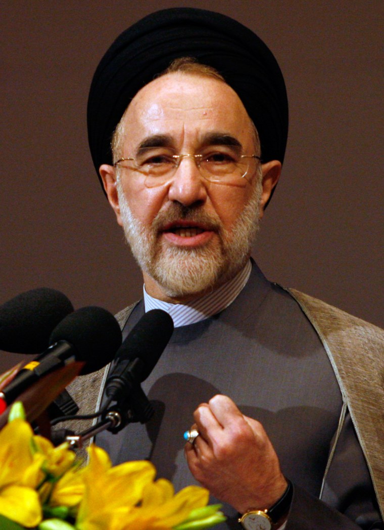 Image: Mohammad Khatami