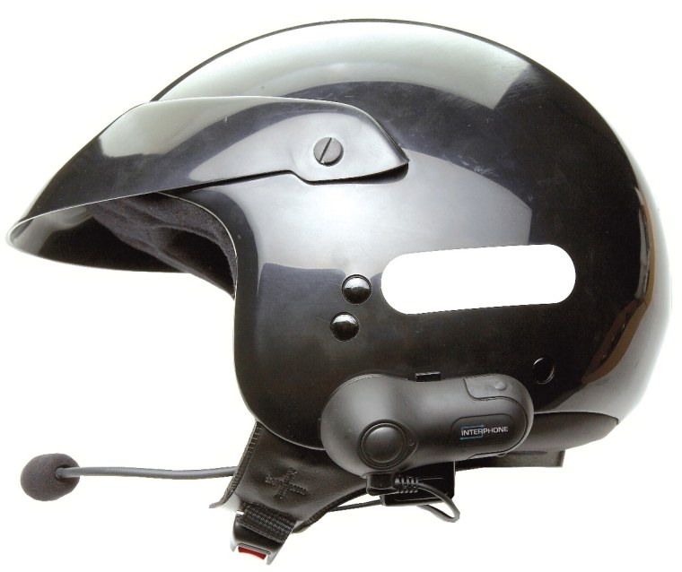 Image: Bluetooth add-on for motorcycle helmet