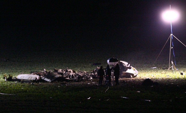 Image: Italian military helicopter crash