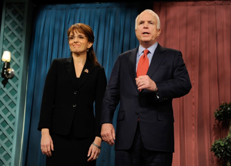 Image: Tina Fey and John McCain on Saturday Night Live