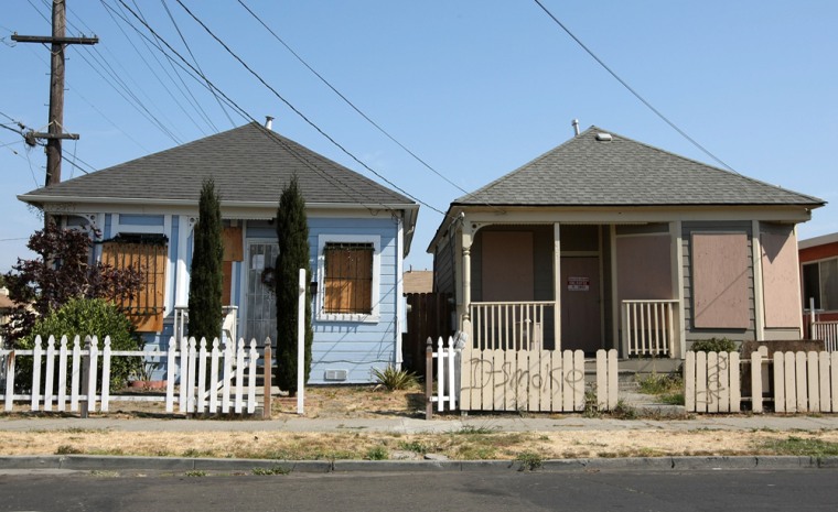 Image: Foreclosed homes