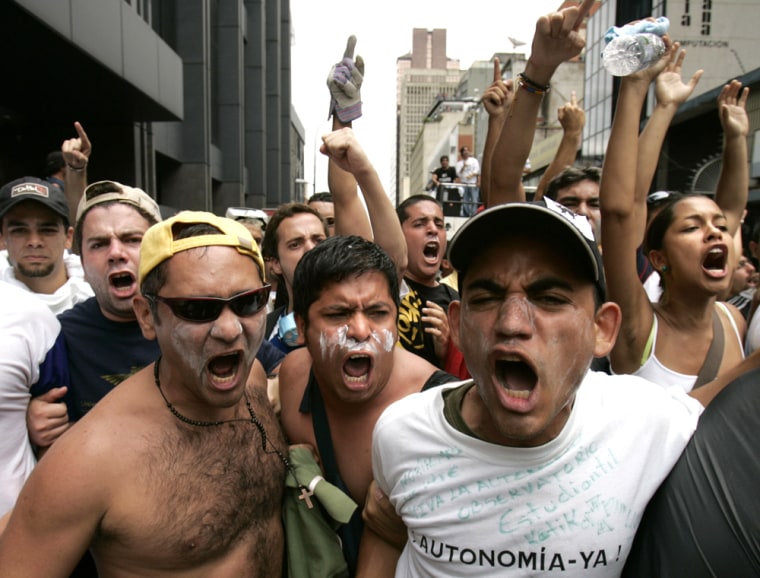Image: Venezula protests