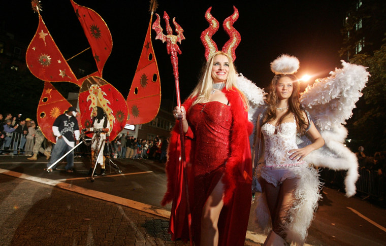 New York's World Famous Halloween Parade Winds Through Big Apple