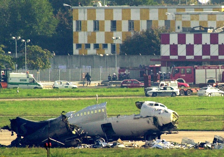 Image: plane crash