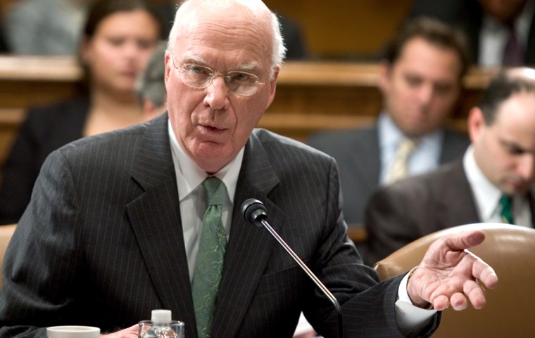 Senate Judiciary Committee Chairman Patrick Leahy sent a surveillance bill to the Senate floor Thursday. 