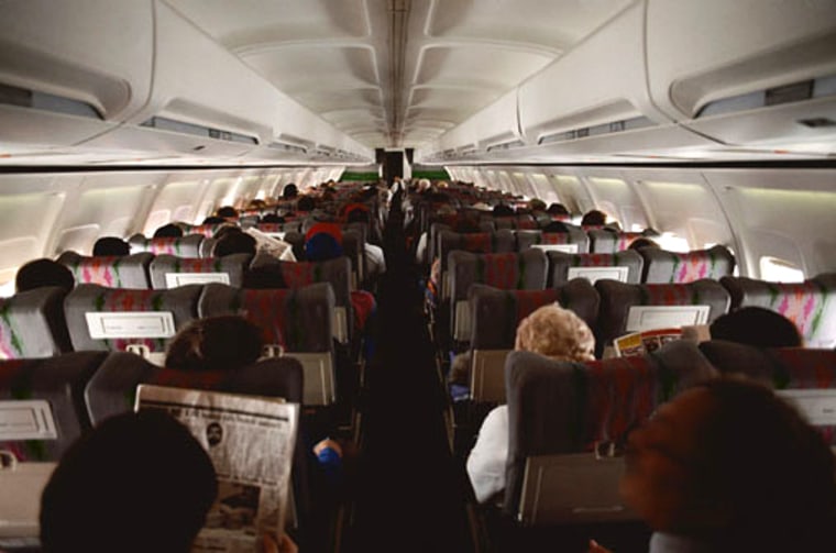Federal statistics show that U.S. air carriers' planes have gone from being 62 percent full in 1990, to 71 percent full in 2000 and 81 percent full this year.