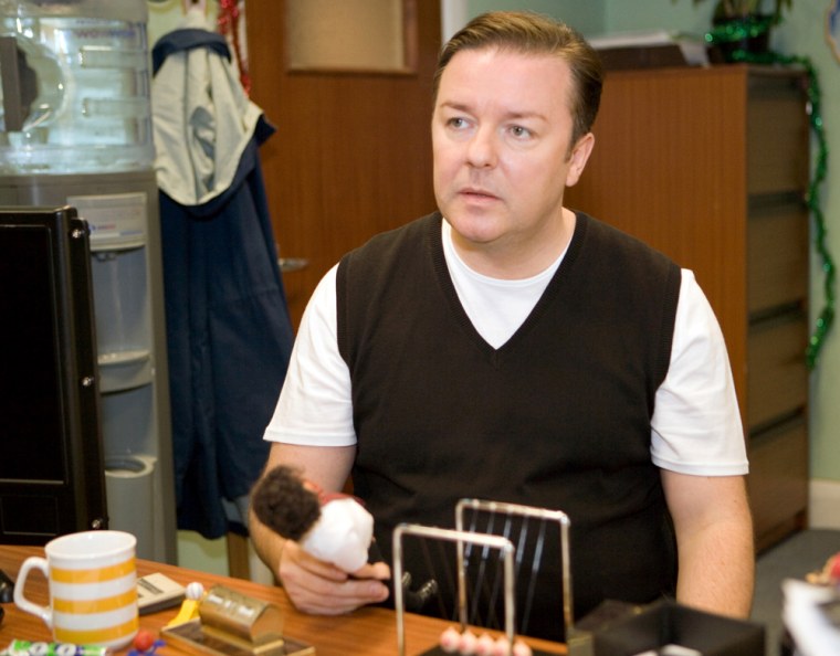 Image: Ricky Gervais from \"Extras\"