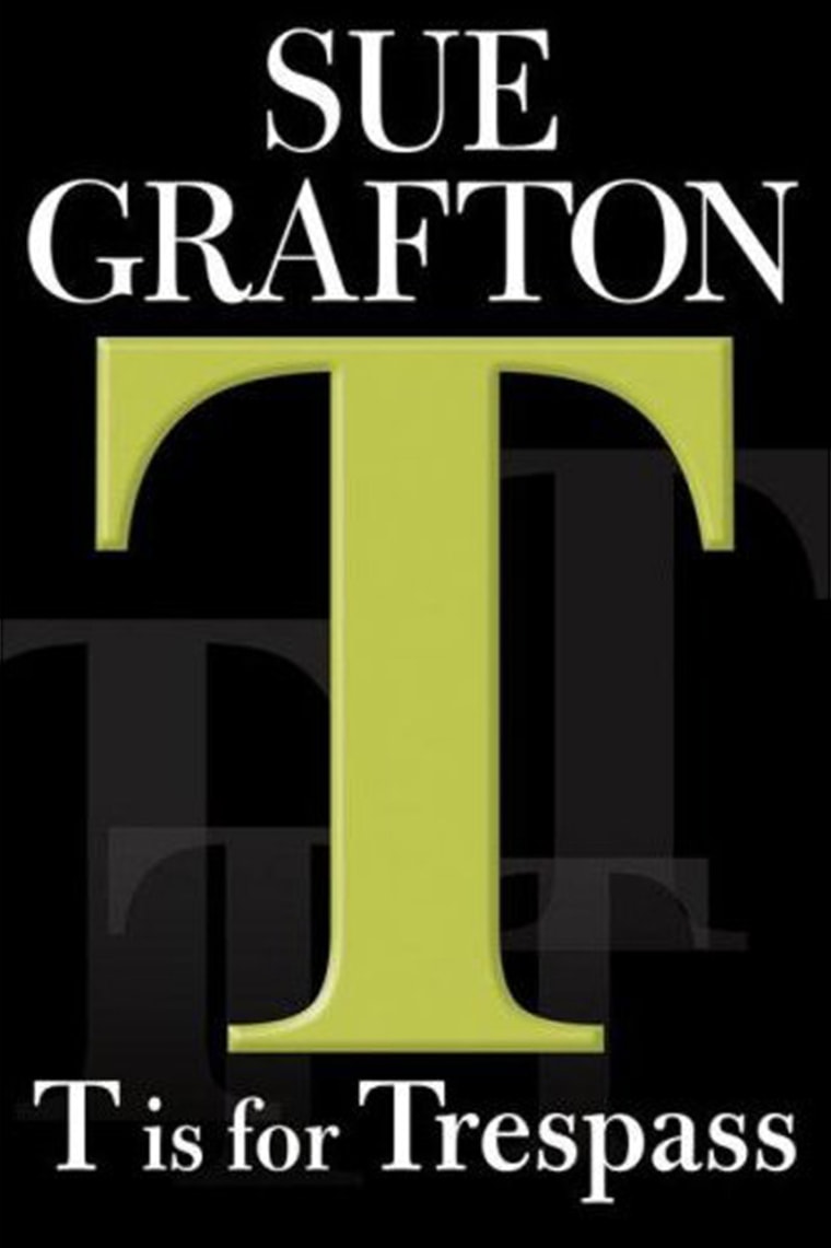 Image: Sue Grafton \"T is for Trespass\"