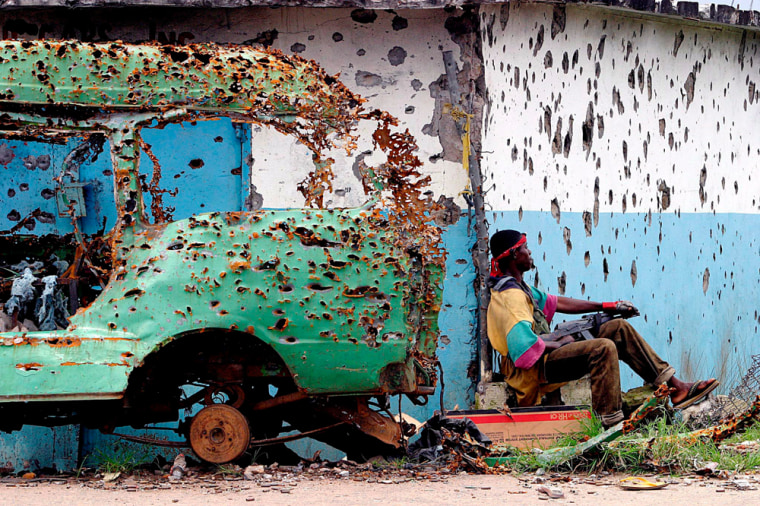Image: Liberian war
