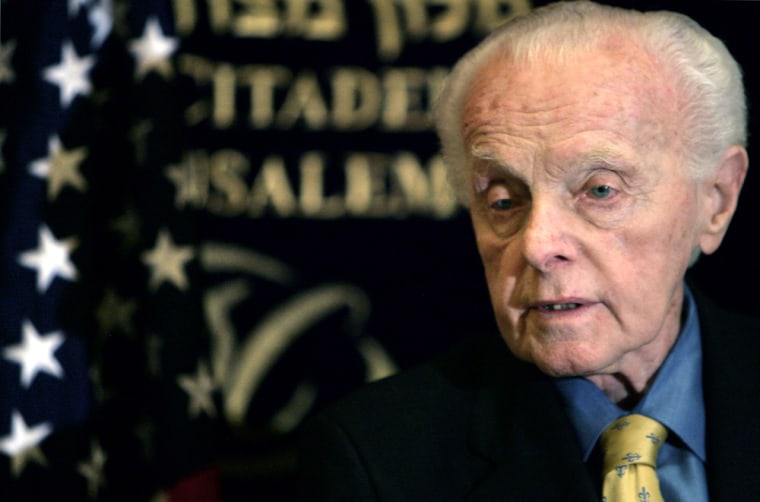 Chairman of the U.S. House of Foreign Affairs Committee Tom Lantos. 
