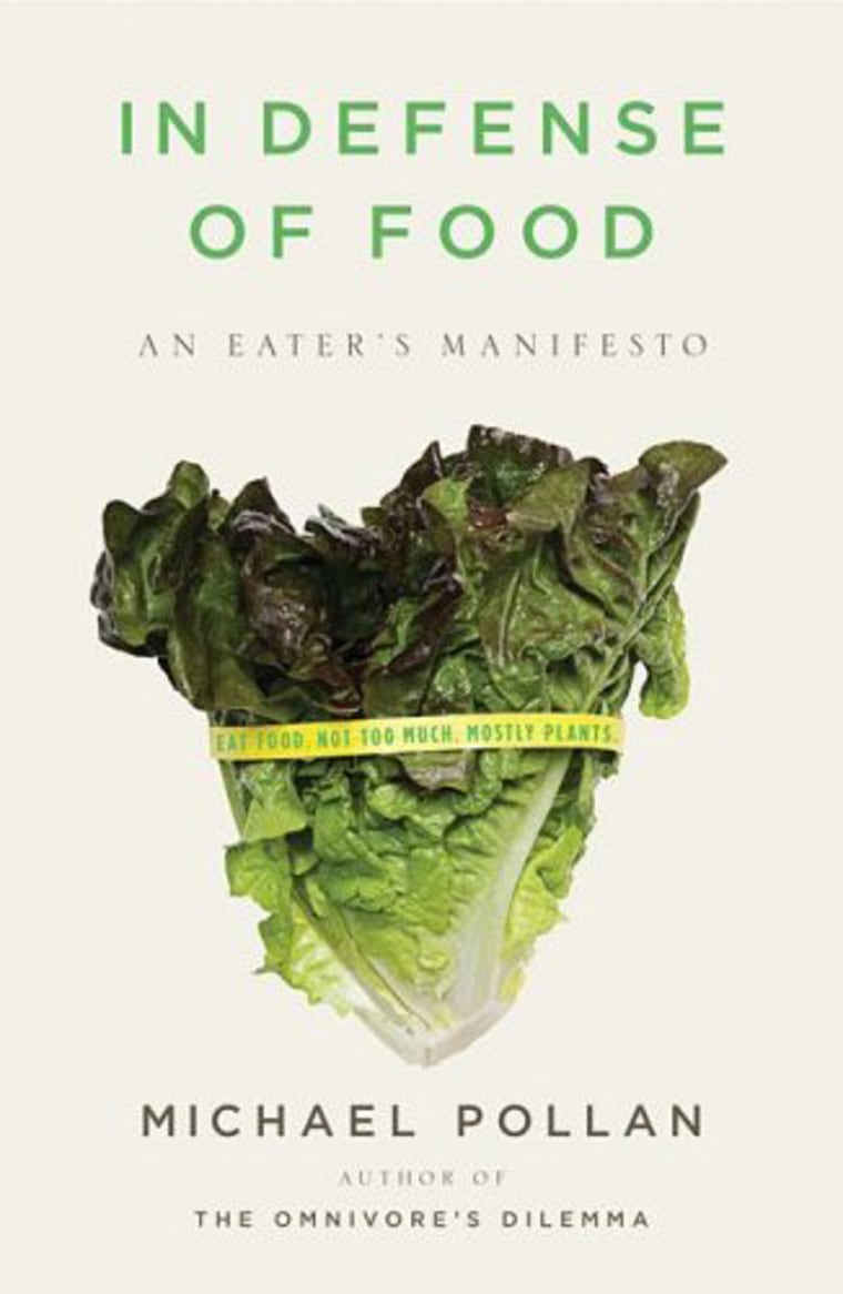 Image: In Defense of Food book cover