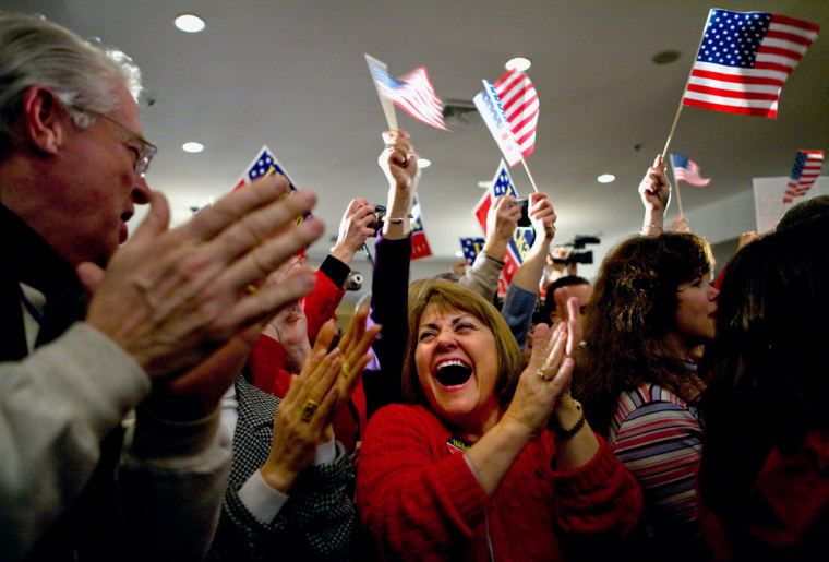 Image: Mike Huckabee supporters