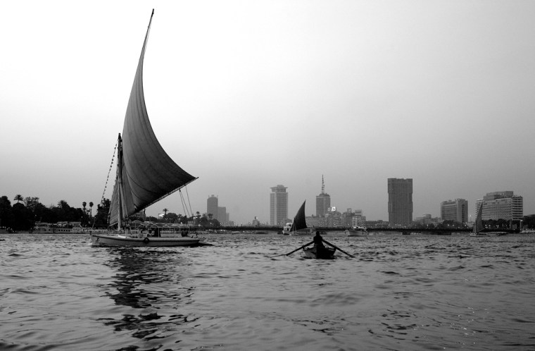 Image: Cairo, Egypt. A sunset felucca sail is ta good way to end the day.
