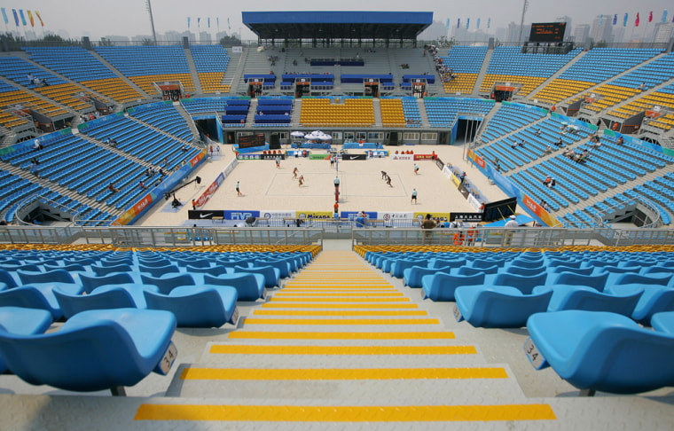 Image: China preparing for the Olympics