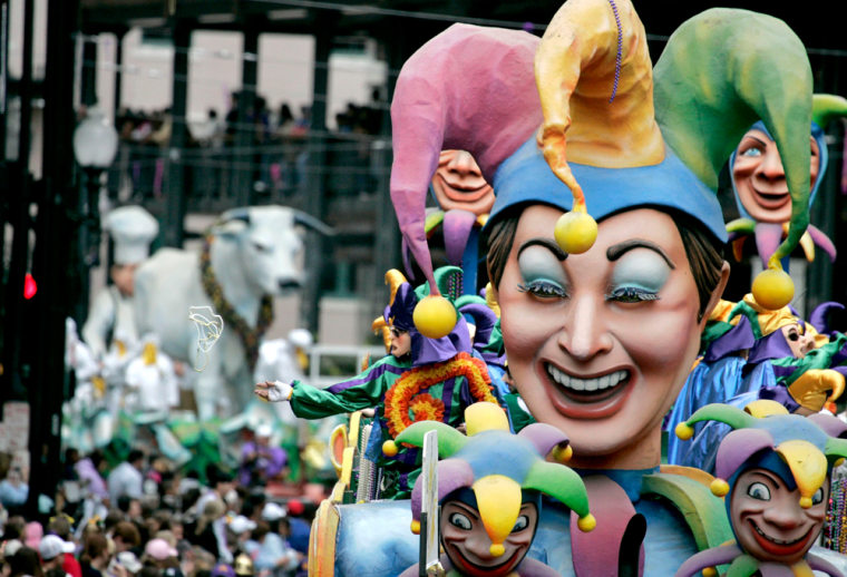 Image: Mardi Gras parade