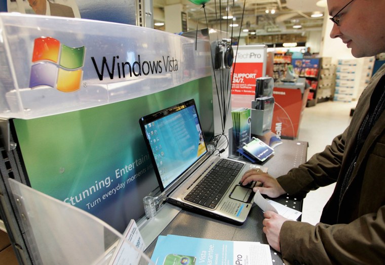 Image: Microsoft Vista Operating System