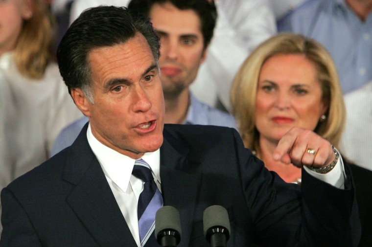 Image: Mitt Romney, Ann Romney