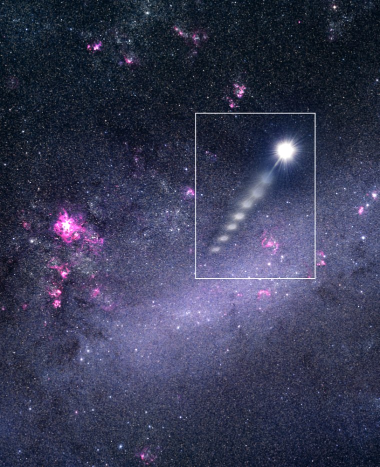 Image: Ejected star