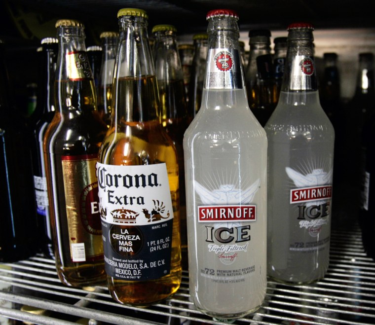 Image: New York Gov. Eliot Spitzer wants to redefine \"hard\" lemonade and other flavored alcohol drinks as liquor instead of beer, to increase tax revenue.
