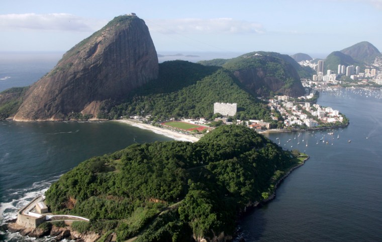 Image: Sugar Loft mountain in Rio de Janeiro.