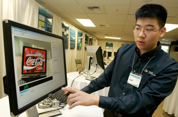 Image: Prototype \"virtual product placement\" advertising technology