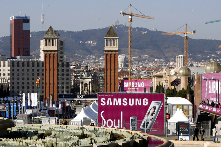 Image: Mobile World Congress in Barcelona